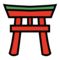 Shinto Shrine emoji on Emojidex